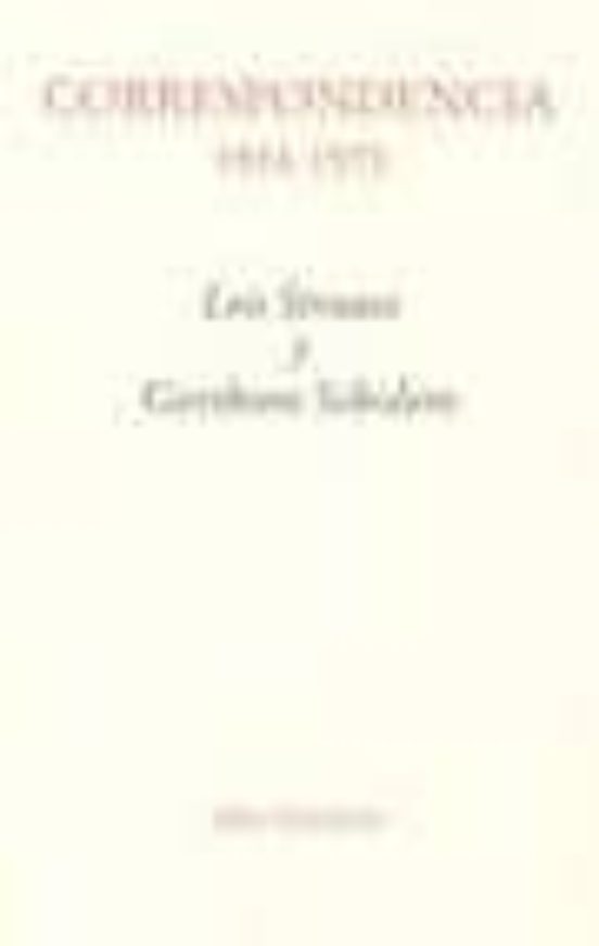 Correspondencia 1933-1973