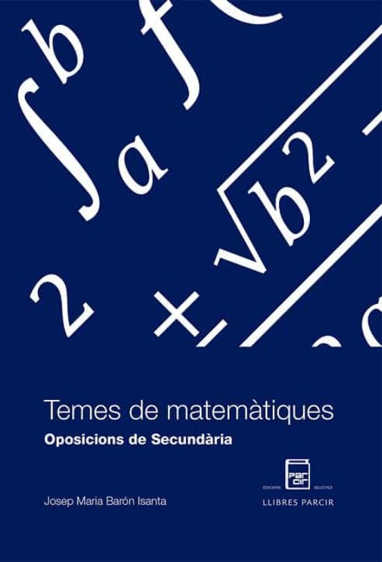 Temes De Matemàtiques