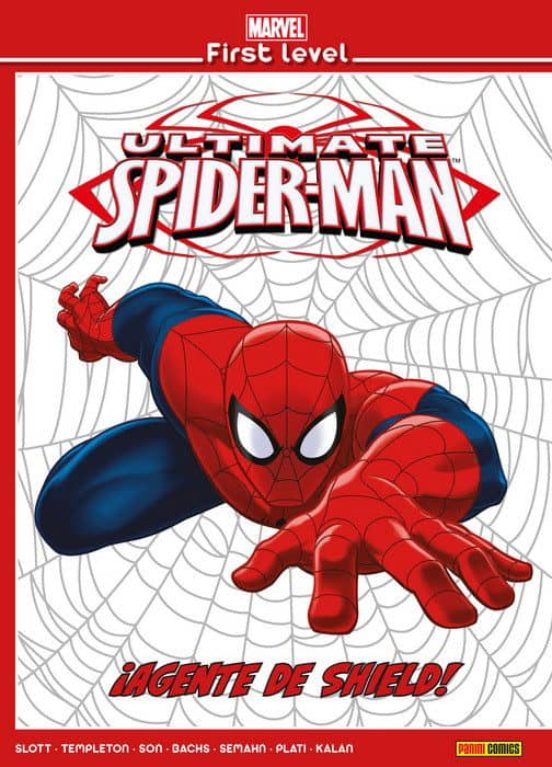 Marvel First Level 4. Ultimate Spiderman: ¡agente De Shield!