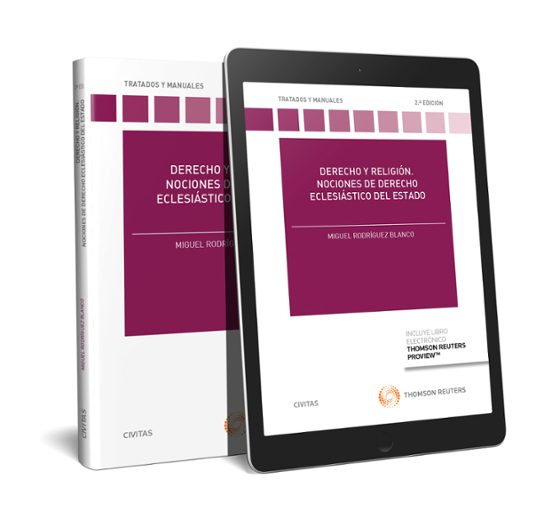 Derecho Y Religión. Nociones De Derecho Eclesiástico Del Estado