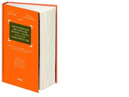 Procesos Especiales Dispositivos Por Razón De La Materia En La Ley De
