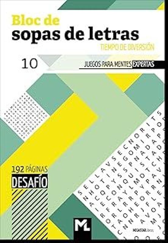 Bloc Sopas De Letras Desafio 10