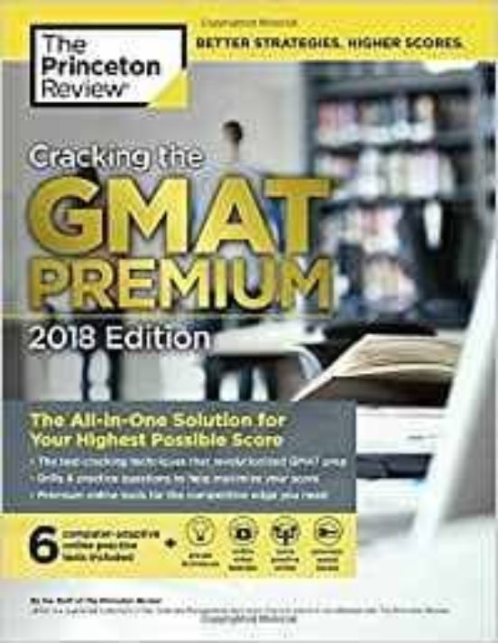 The Princeton Review Cracking The Gmat 2018: The All-in-one Solution F
