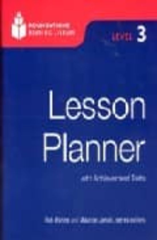 Foundation Readers 3-Lesson Planner