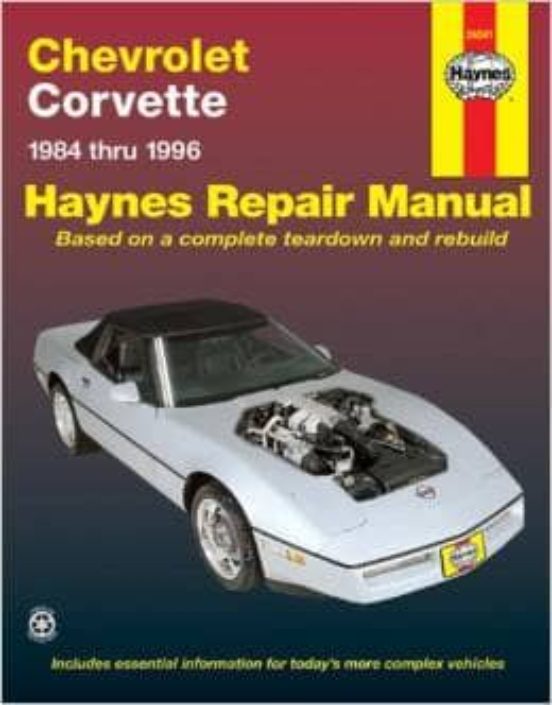 Chevrolet Corvette : Automotive Repair Manual