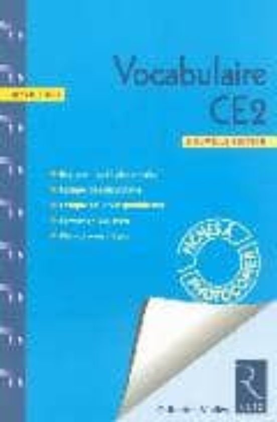 Vocabulaire Ce2