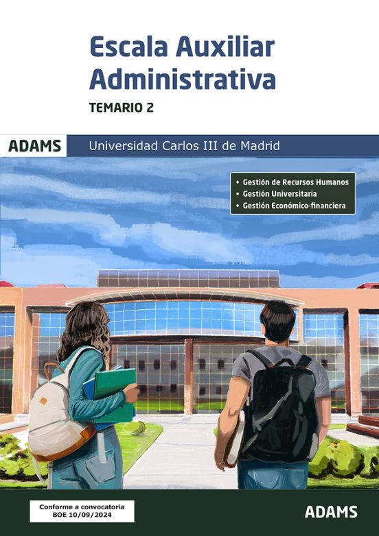 Temario 2 Escala Auxiliar Administrativa Universidad Carlos III De Madrid