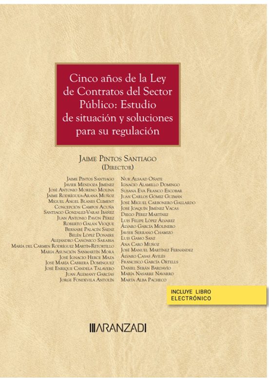 Cinco Años De La Ley De Contratos Del Sector Público:estudio De Situac