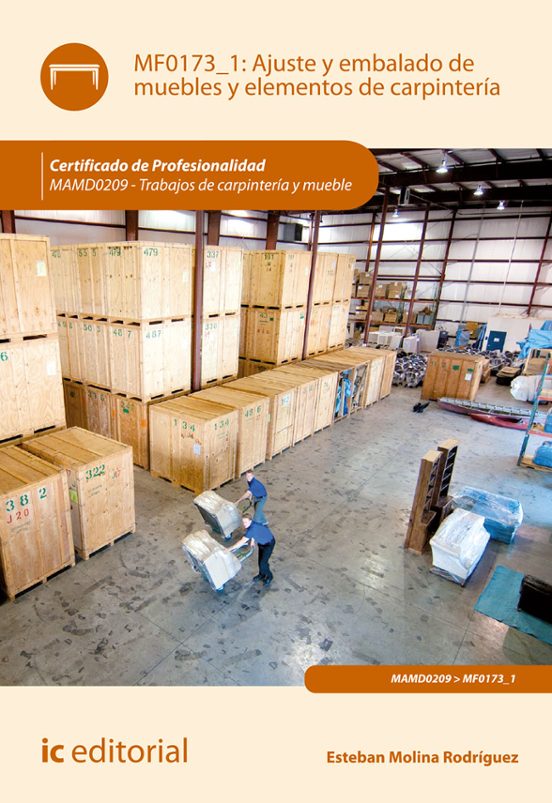 Mf0173_1. Ajuste Y Embalado De Muebles Y Elementos De Carpint
