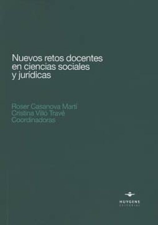 Nuevos retos docentes en ciencias sociales y jurídicas