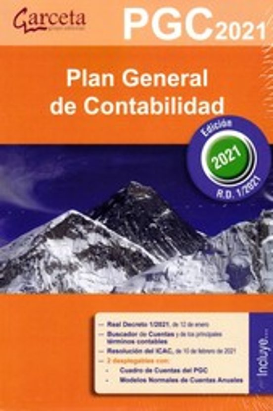 Plan General De Contabilidad: Pgc 2021