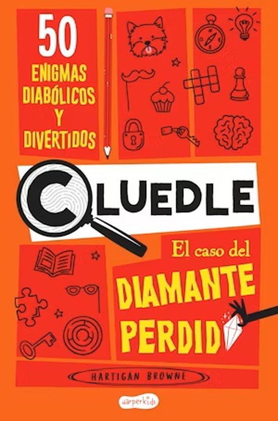 Cluedle: El Caso Del Diamante Perdido: 50 Enigmas Diabólicos Y Divertidos