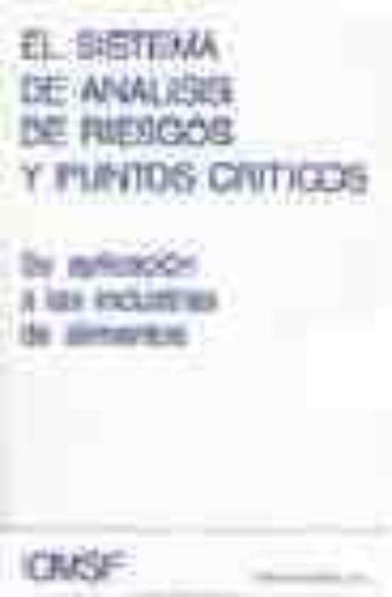 El Sistema De Analisis De Riesgos Y Puntos Criticos