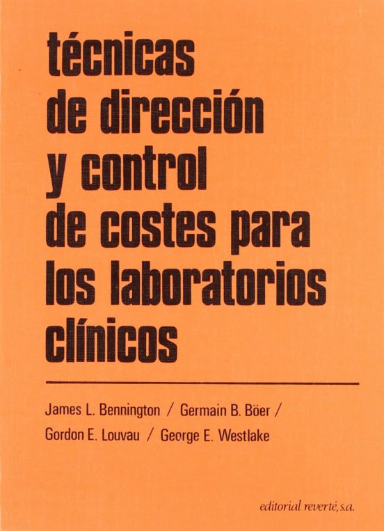 Tecnicas de Direccion y Control de Costes para Laboratorios