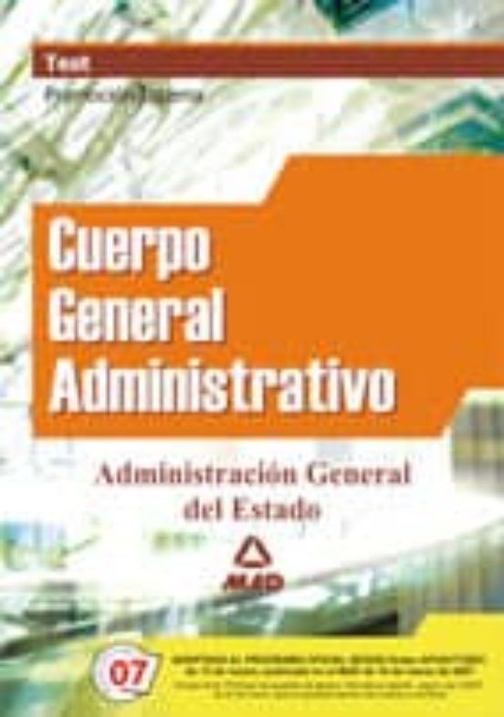 Cuerpo General Administrativo De La Administracion Del Estado. Te St P