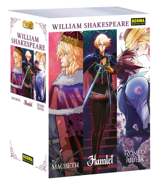 Pack Clasicos Manga William Shakespeare