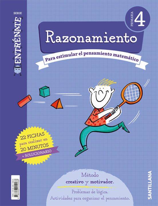 Entrénate. Cuaderno Cálculo 4 Primaria