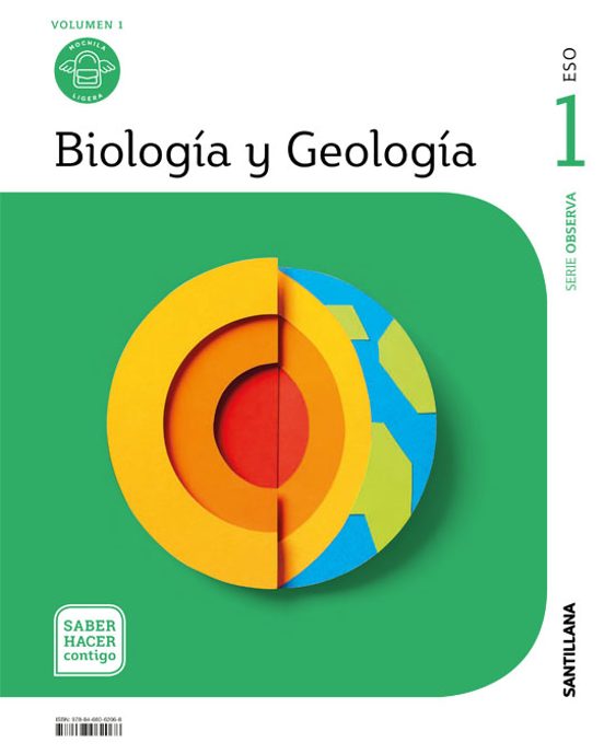 Biologia Y Geologia 1º Eso Mochila Ligera Saber Hacer Contigo