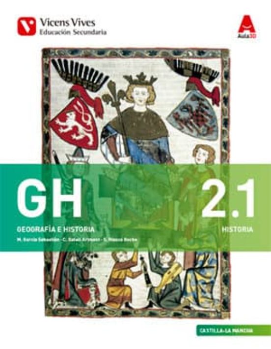 Geografia Historia 2º ESO C Mancha* Aula 3D Ed 2016 Castilla la Mancha