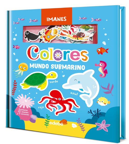Libro De Imanes: Colores Del Mundo Submarino