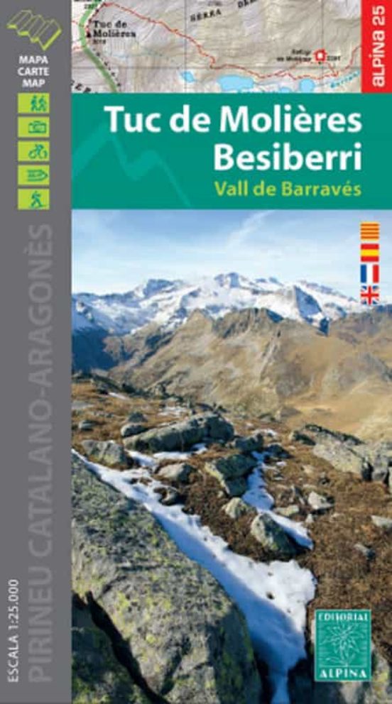 Tuc De Molieres - Besiberri. Vall De Barraves - 1:25.000
