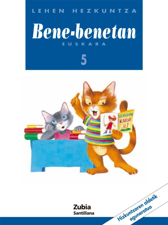 Bene-benetan Euskara 5 Lehen Hezkuntza