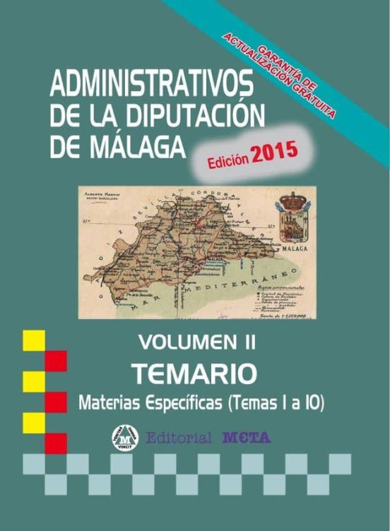 Administrativos De La Diputación De Málaga Temario Volumen Ii