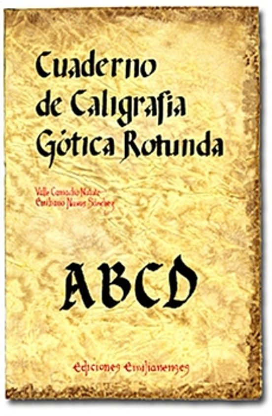 Cuaderno De Caligrafía Gótica Rotunda