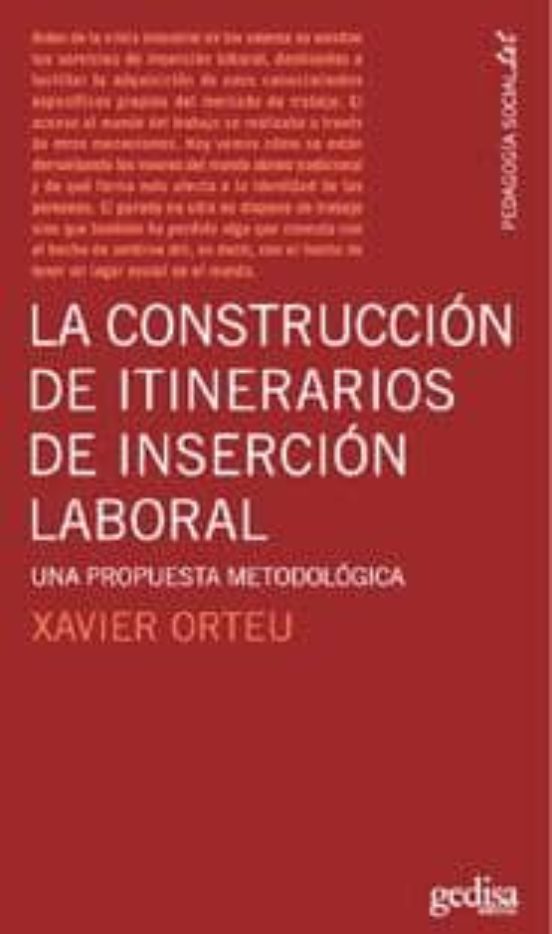 Construccion De Itinerarios De Insercion Laboral
