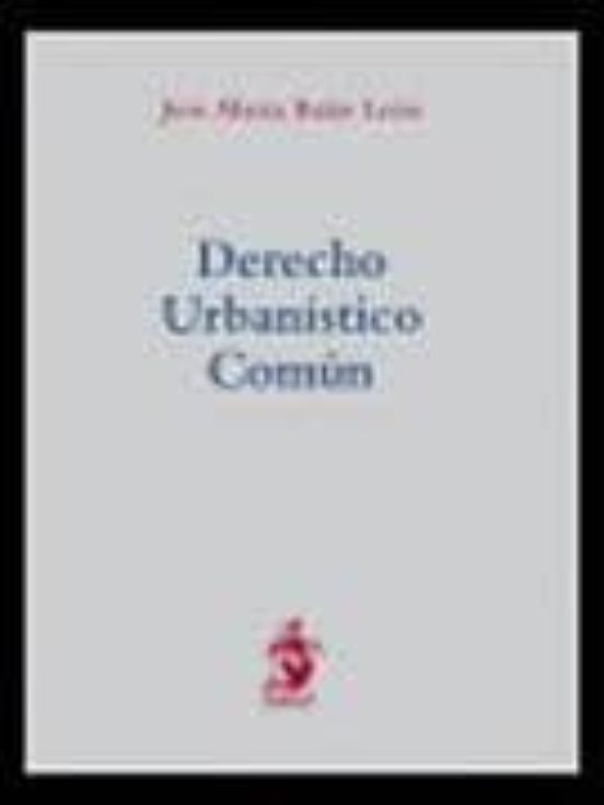 Derecho Urbanístico Común