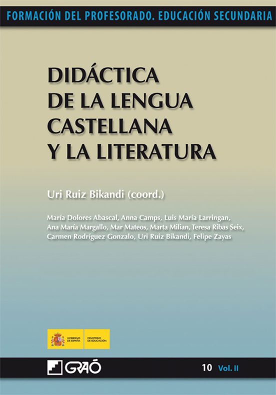 Didactica De La Lengua Castellana Y La Literatura