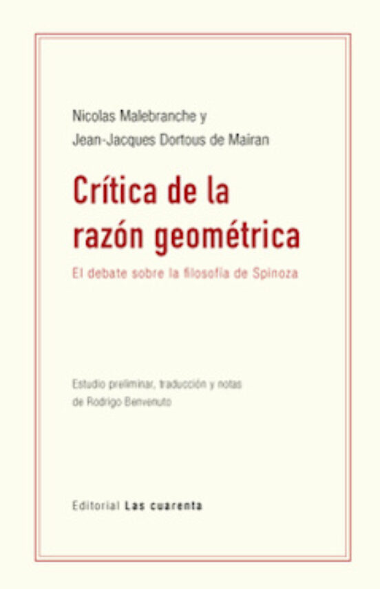 Crítica De La Razon Geometrica