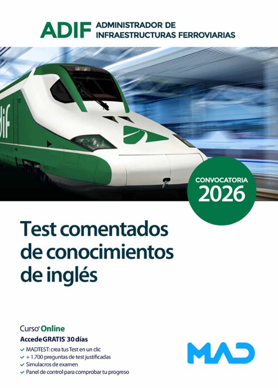 Administrador De Infraestructuras Ferroviarias . Test Comen Tado