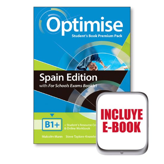 Optimise B1+ Exam Bklt Students Book Premium Pack