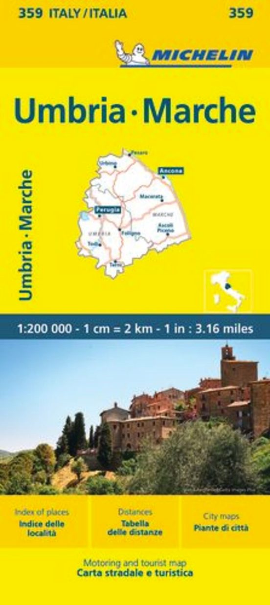 Mapa Local Umbria Marche 11359