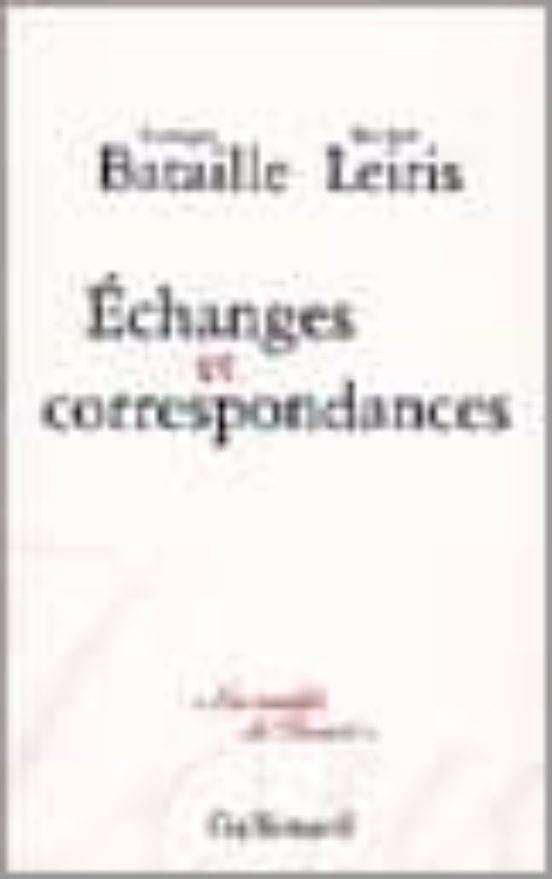Echanges Et Correspondances