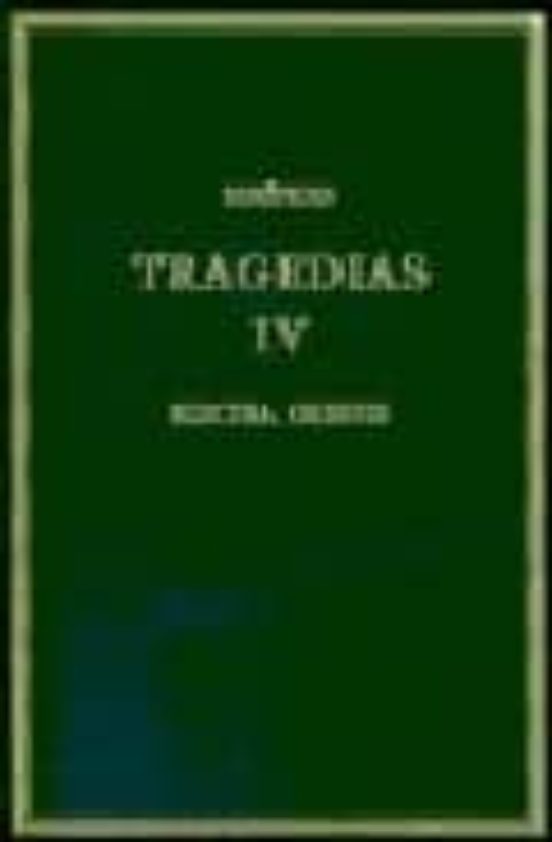 Tragedias Iv: Electra Orestes