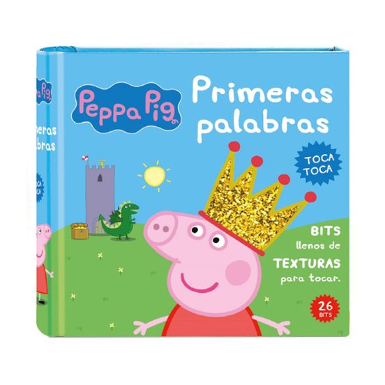 Peppa Pig. Bits Texturas Primeras Palabras