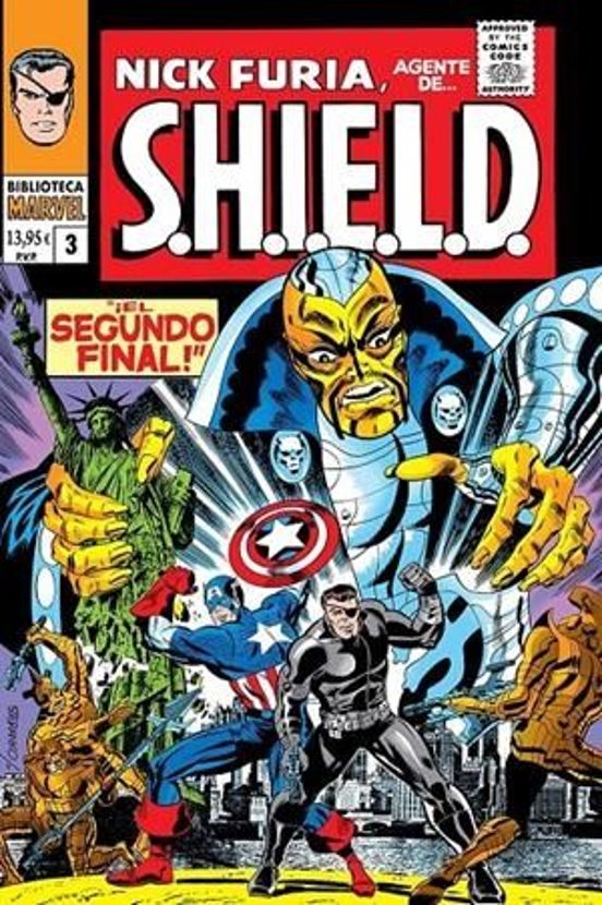 Biblioteca Marvel 72 Nick Furia Agente De Shield 3