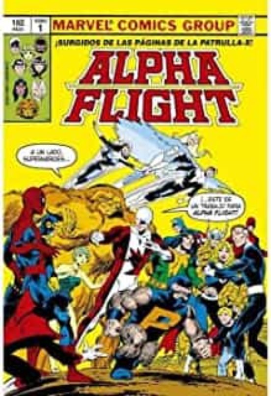 Biblioteca Alpha Flight 1. Alpha Flight 1-6 Usa