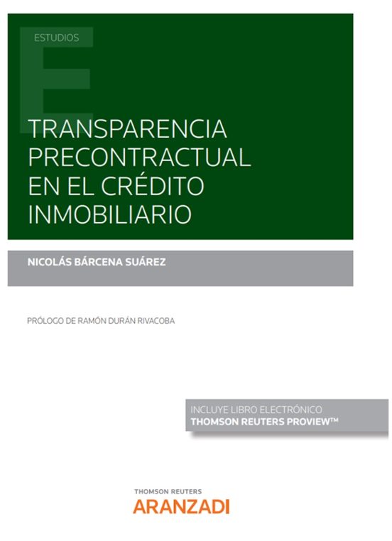 Transparencia Precontractual en Crédito Inmobiliario