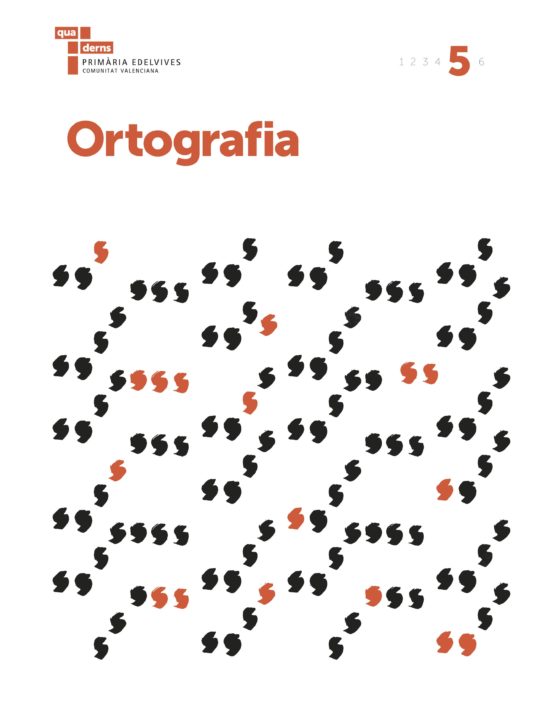 Quadern Dortografia 5 Valencia Ed 2017