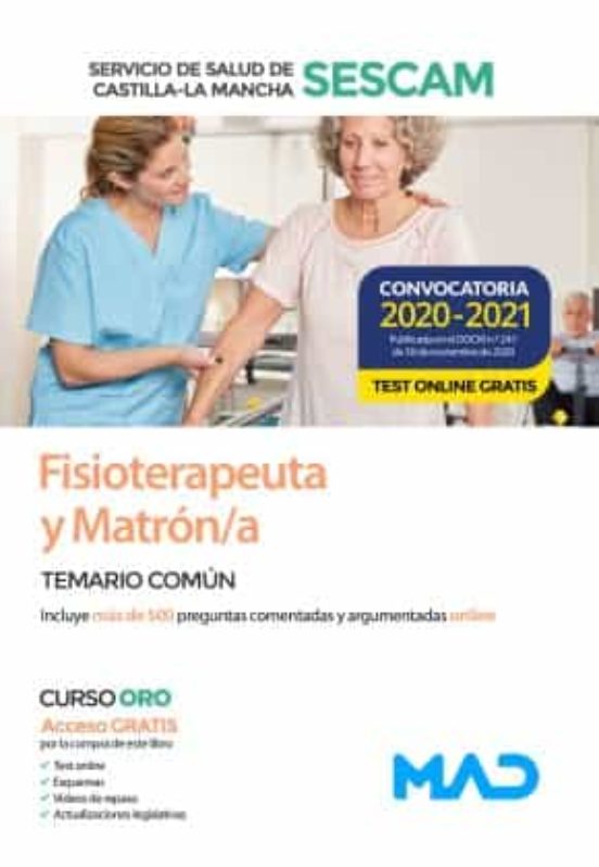 Fisioterapeuta Y Matrón/a Del Servicio De Salud De Castilla-La Mancha . Temario Común