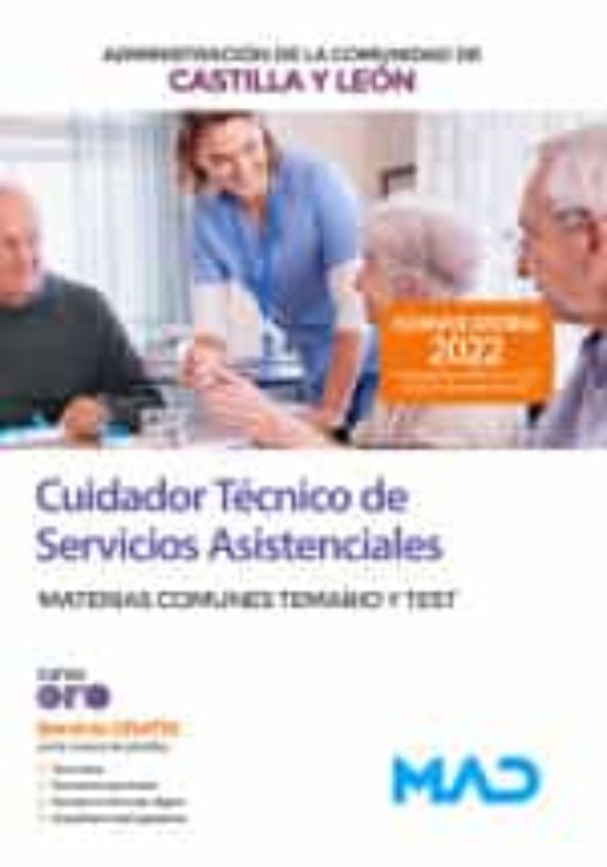 Cuidador Técnico De Servicios Asistenciales Comunidad Autónoma De Cast