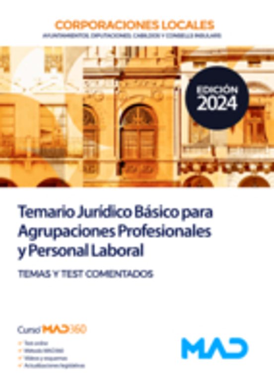Temario Juridico Basico Agrupaciones Profesionales Y Personal Laboral