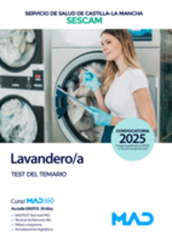 Lavandero/a Servicio De Salud De Castilla-la Mancha . Test Del