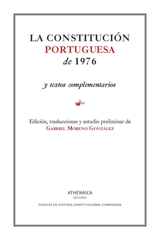 La Constitución Portuguesa De 1976