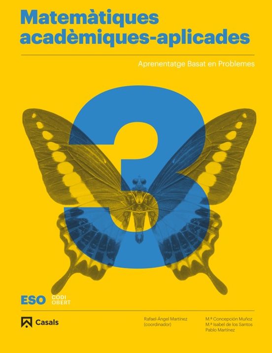 Matemàtiques Acadèmiques / Aplicades 3º Eso Catala Ed 2019 Cataluña/ba