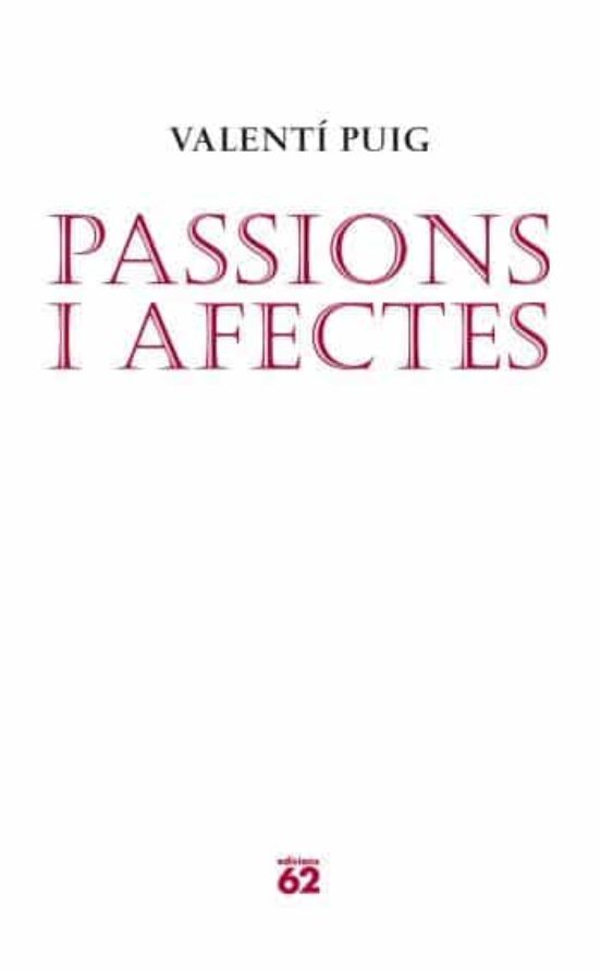 Passions I Afectes