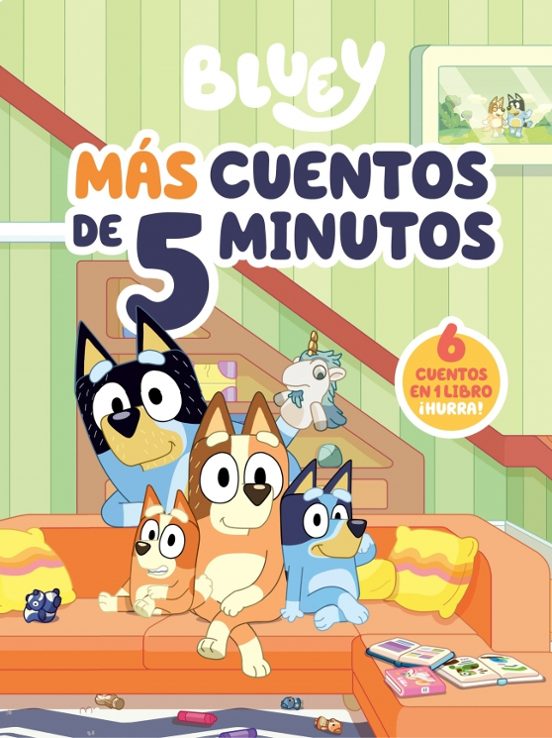 Bluey. Recopilatorio de cuentos - Más cuentos de 5 minutos